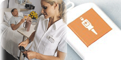 Nursecall init and nurse using it on a hospital ward